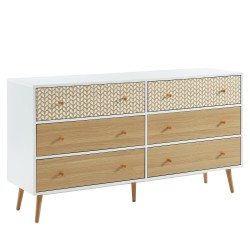 Commode CAPUCINE à motifs