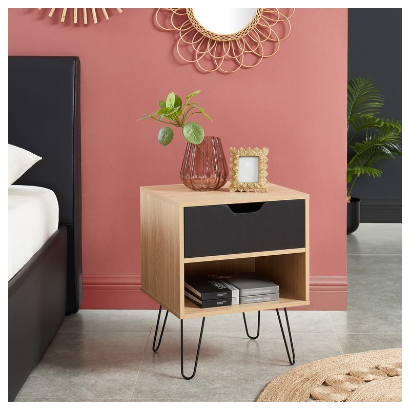 Lot de 2 tables de chevet DUO