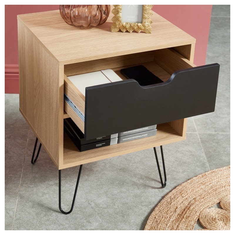 Lot de 2 tables de chevet DUO