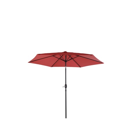 Parasol droit PANTONE ⌀3m Aluminium coloris rouge