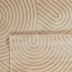 Tapis OLGA beige motif arc en ciel 200x290 cm