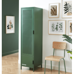 Vestiaire PANTONE métal vert olive h180cm