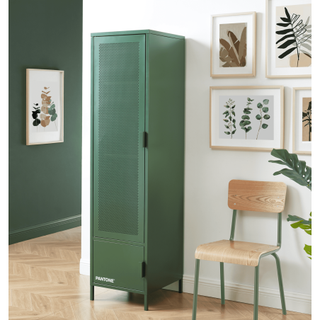 Vestiaire PANTONE métal vert olive h180cm