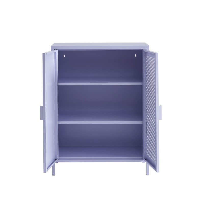 Buffet PANTONE métal lilas h100cm