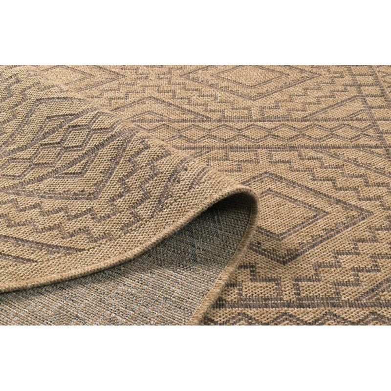 Tapis CAPRI marron aspect jute 160x230cm