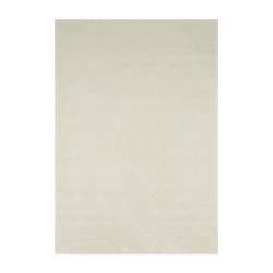 Tapis OLGA crème motif linéaire 160x230 cm