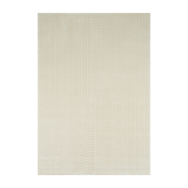 Tapis OLGA crème motif géométrique 80x300 cm