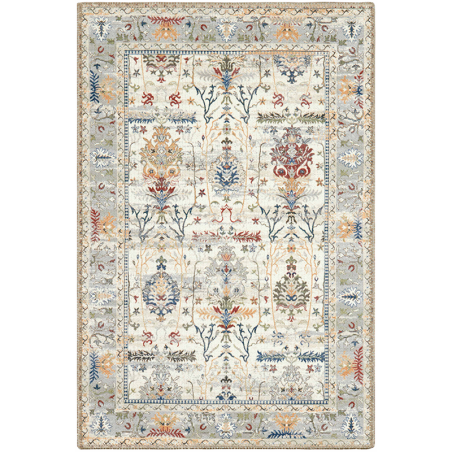 Tapis ERA crème motif floral 200x290 cm