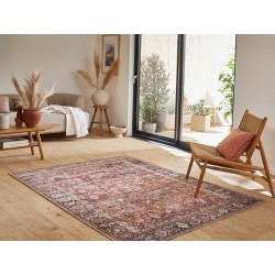 Tapis ERA rouge motifs orientaux 120x170 cm