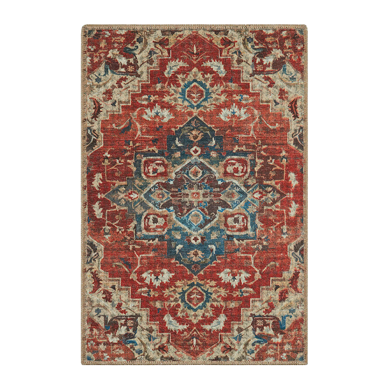 Tapis ERA multi couleurs motif floral 67x100 cm
