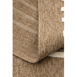 Tapis PIA blanc motif géométrique 200x290 cm