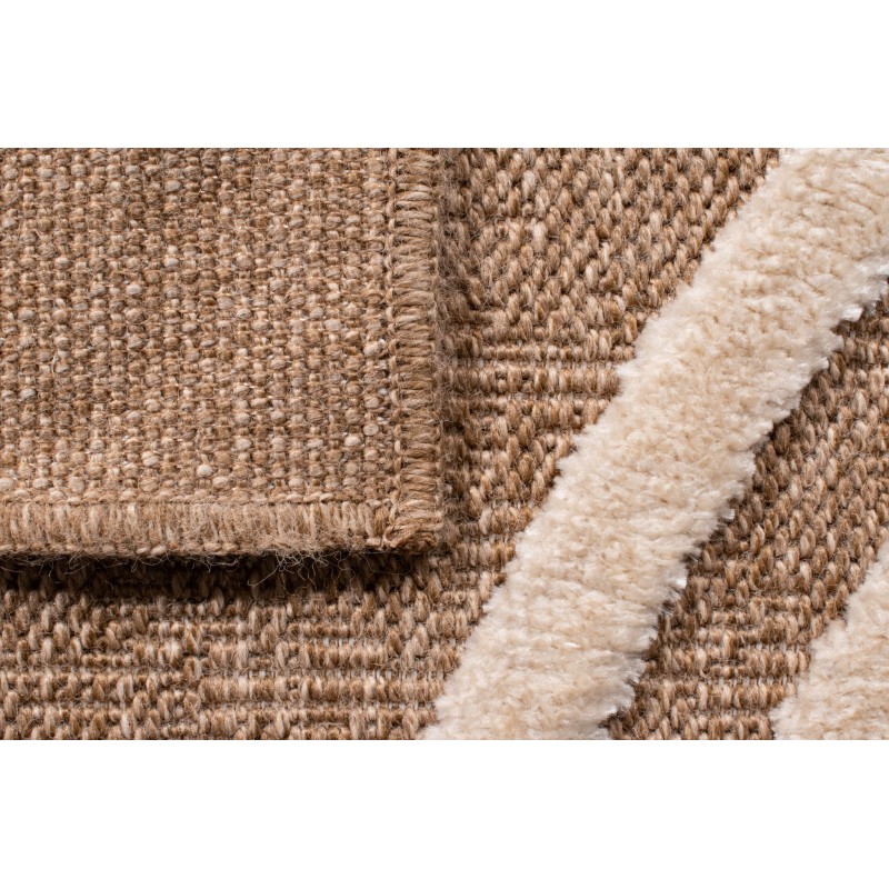 Tapis PIA blanc motif géométrique 160x230 cm
