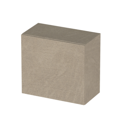 Rangement mural MARINA effet argile L55 x P30 x H50