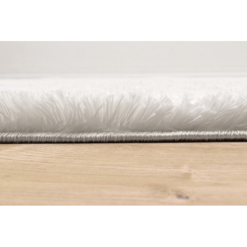 Tapis shaggy LUCE blanc 160x230cm