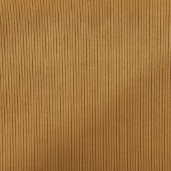 Fauteuil BARNABE en velours côtelé ocre