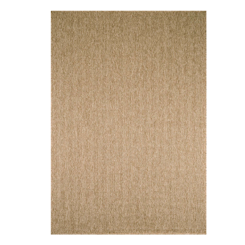 Tapis d'extérieur TABARCA marron aspect jute 120x170 cm