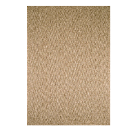 Tapis d'extérieur TABARCA marron aspect jute 160x230 cm