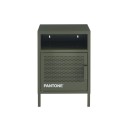 Table de chevet PANTONE métal vert olive foncé