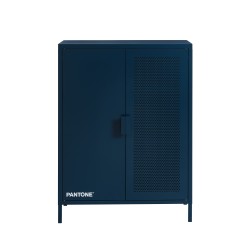 Buffet PANTONE métal bleu h100cm
