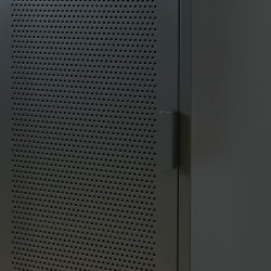 Vestiaire PANTONE métal gris anthracite h180cm