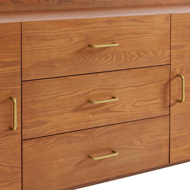 Buffet TWIGGY placage frêne 180cm
