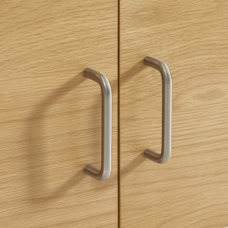 Meuble TV TWIGGY placage chêne 57cm