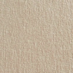 Lot de 2 chaises CASSIE tissu chenille beige et pieds métal noir