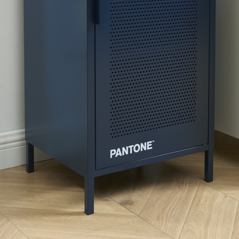 Caisson de bureau PANTONE métal bleu nuit h105cm