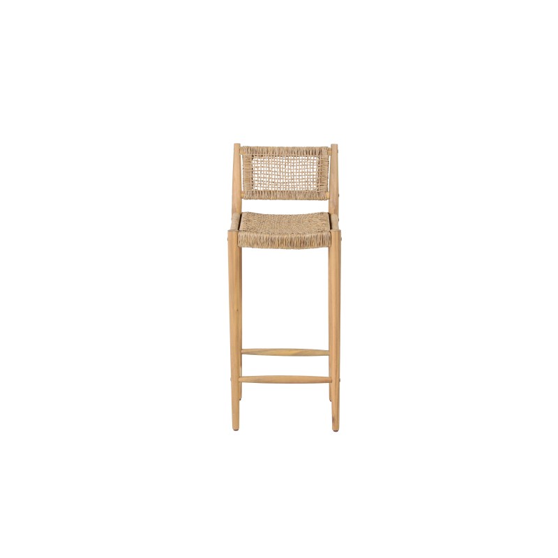 Lot de 2 tabourets de bar NURI hauteur d'assise 75 cm