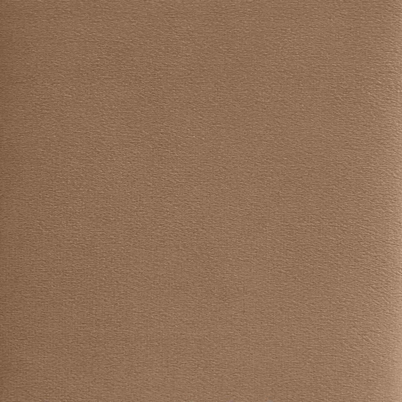 Lit coffre SIMI velours marron 140x190 sommier inclus