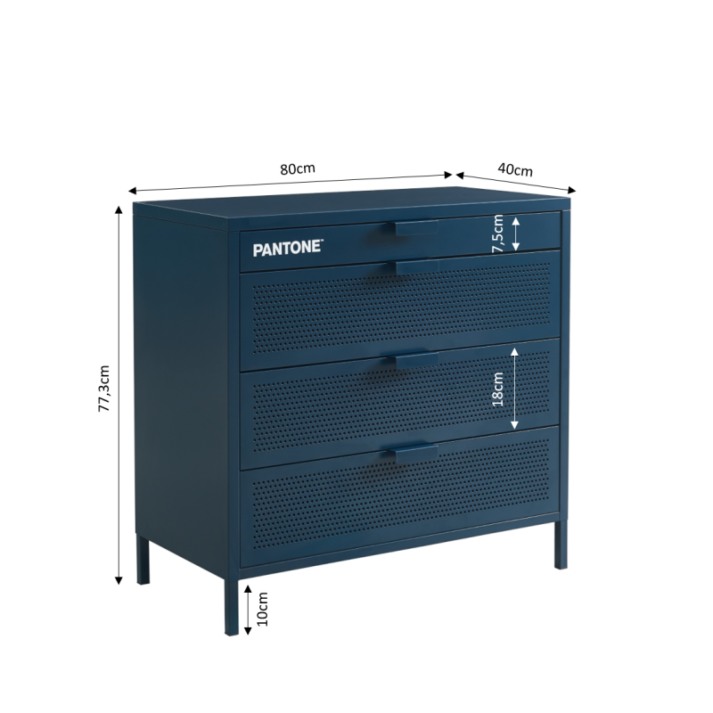 Commode PANTONE bleu nuit