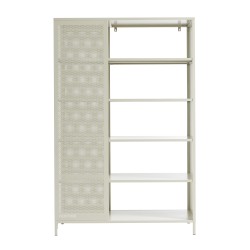 Bibliothèque PANTONE métal beige sable h180cm