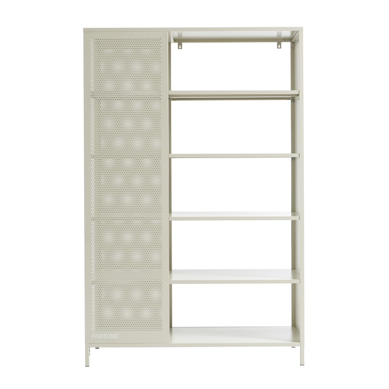 Bibliothèque PANTONE métal beige sable h180cm