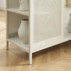 Bibliothèque PANTONE métal beige sable h180cm