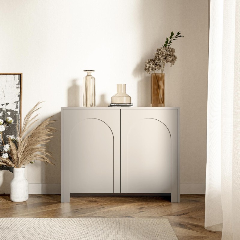 Buffet EDDA coloris cachemire 2 portes 100cm