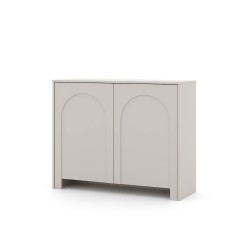 Buffet EDDA coloris cachemire 2 portes 100cm