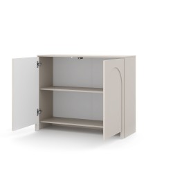 Buffet EDDA coloris cachemire 2 portes 100cm