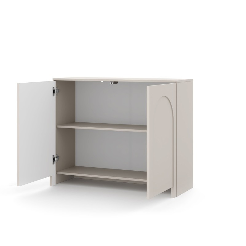 Buffet EDDA coloris cachemire 2 portes 100cm