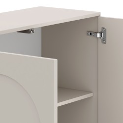 Buffet EDDA coloris cachemire 2 portes 100cm