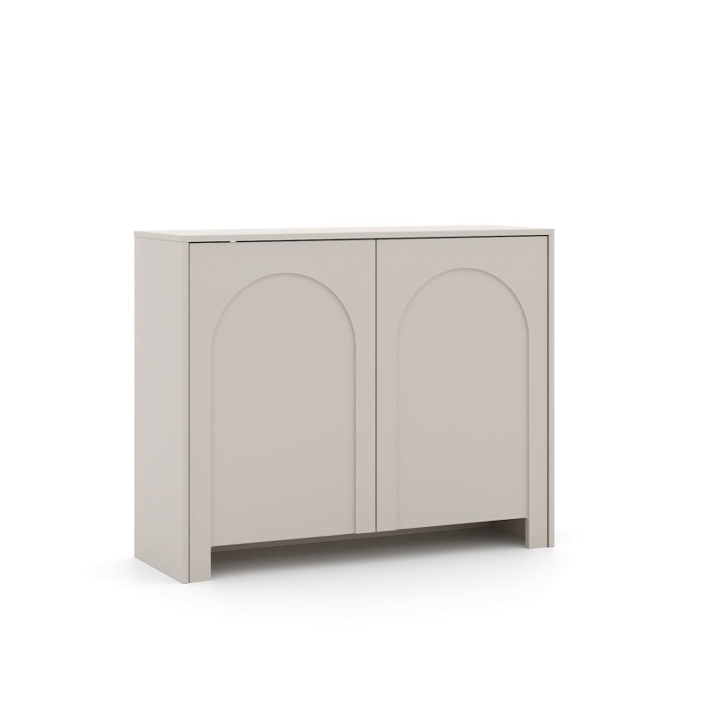 Buffet EDDA coloris cachemire 2 portes 100cm