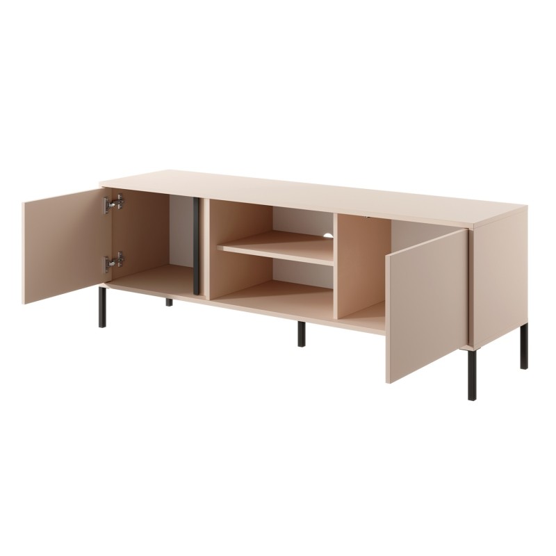 Meuble TV HULDA beige 153cm