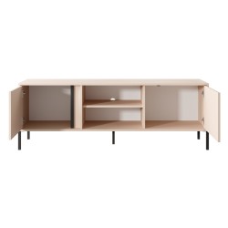 Meuble TV HULDA beige 153cm