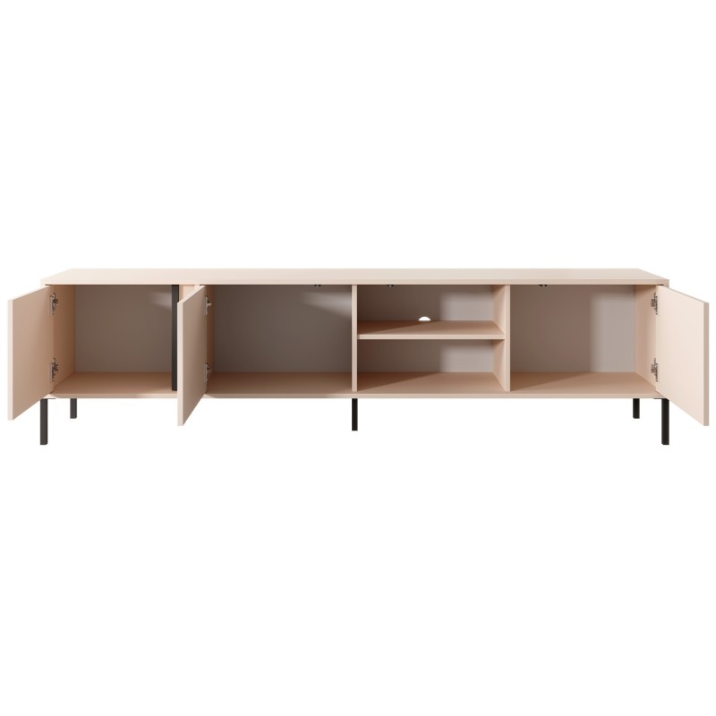 Meuble TV HULDA beige 203cm