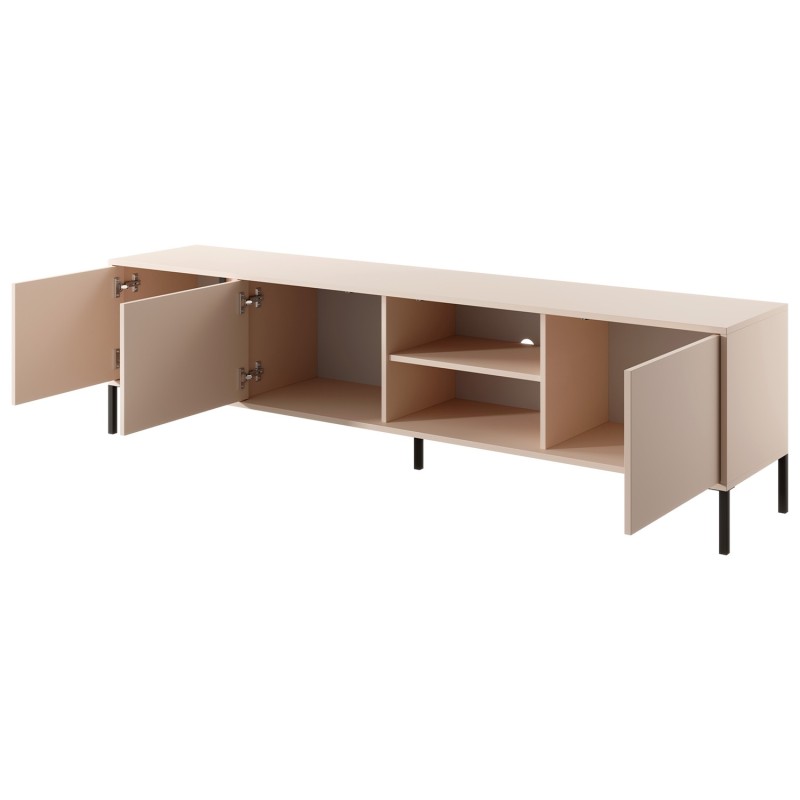 Meuble TV HULDA beige 203cm