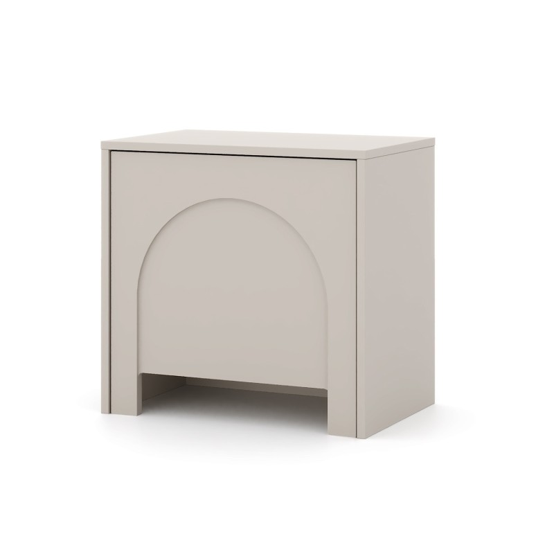 Table de chevet EDDA coloris cachemire