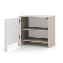 Table de chevet EDDA coloris cachemire