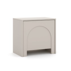 Table de chevet EDDA coloris cachemire