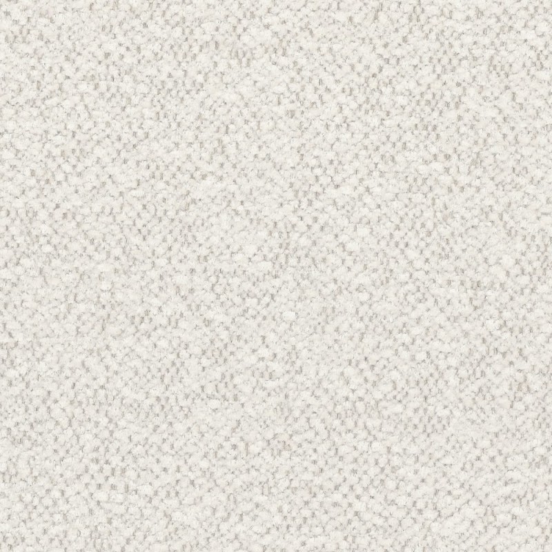 Canapé droit convertible PIO 3 places tissu bouclette écru