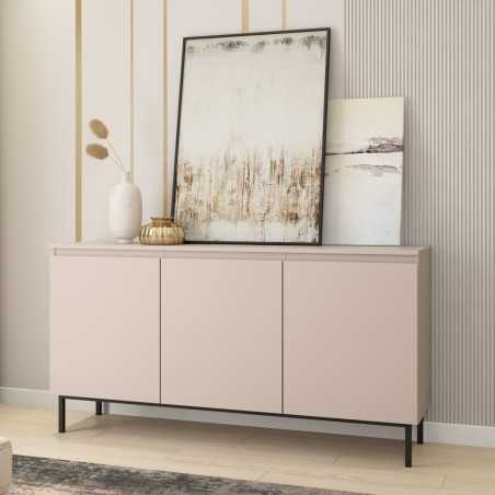Buffet ARNI cachemire 3 portes 150cm