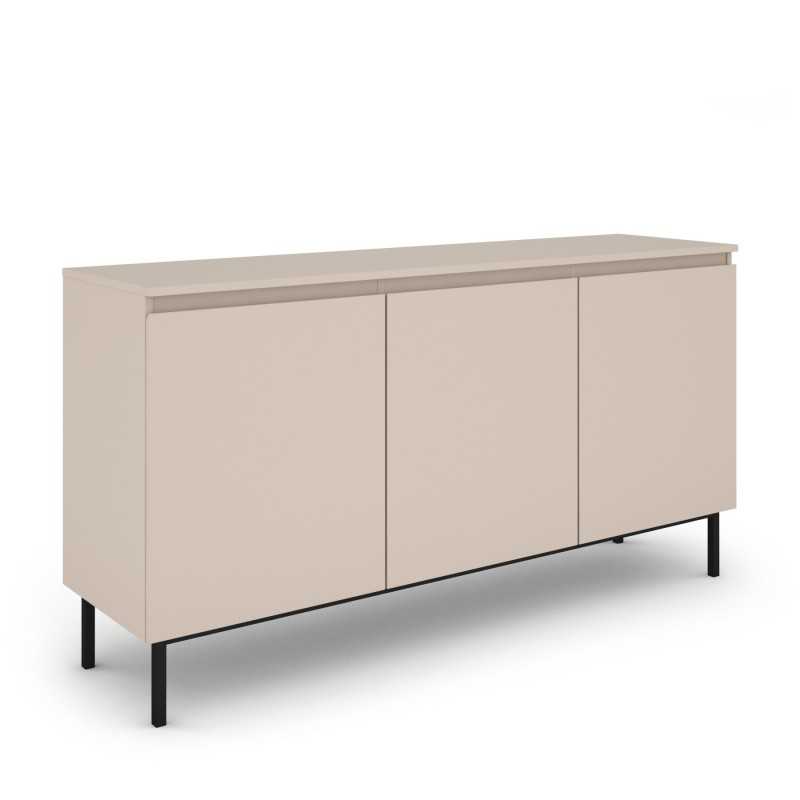 Buffet ARNI cachemire 3 portes 150cm